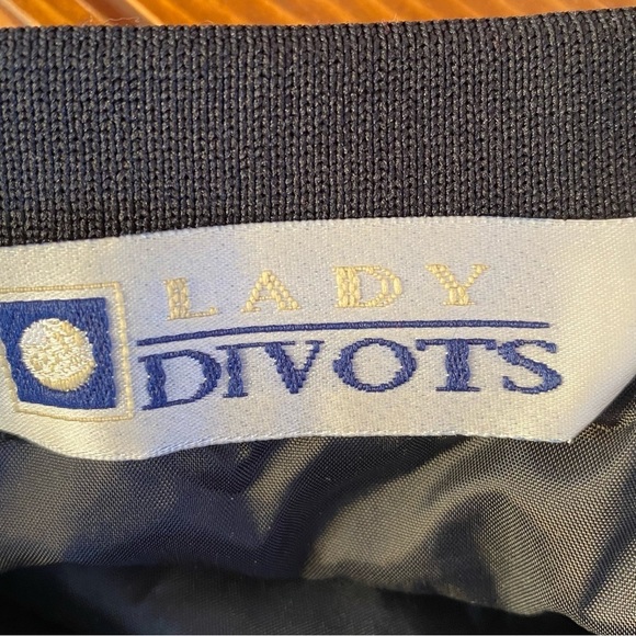 Lady Divots Tartan Plaid V-neck Golf Pullover Windbreaker Size Large - Picture 10 of 12